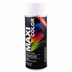 Aerosolkrāsa Maxi Color RAL9003 400ml signālbalta matēta