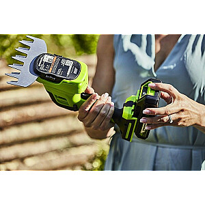 Zāles un dzīvžoga šķēres 24V 2Ah Greenworks G24SHTK2 - 1600607VA