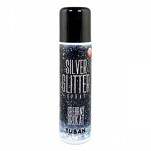 Spray glitter 150 ml sudraba
