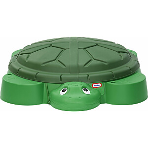 Little Tikes Turtle saliekama smilšu kaste ar vāku (664526)