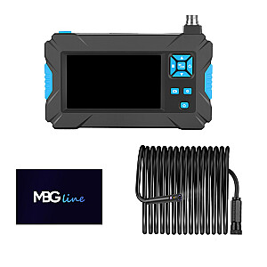 Инспекционная камера MBG Line Duo, эндоскоп 9 светодиодов, 2x Full HD, 10 м
