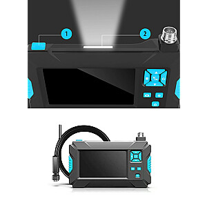 Инспекционная камера MBG Line Duo, эндоскоп 9 светодиодов, 2x Full HD, 10 м