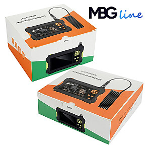 MBG Line Duo pārbaudes kamera, endoskops 9 LED, 2x Full HD, 10 m