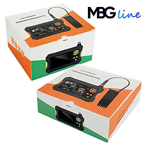 Инспекционная камера MBG Line Duo, эндоскоп 9 светодиодов, 2x Full HD, 10 м