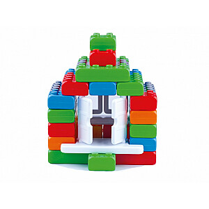 Celtniecības bloki Brick Junior 40 elementi Logi + Durvis