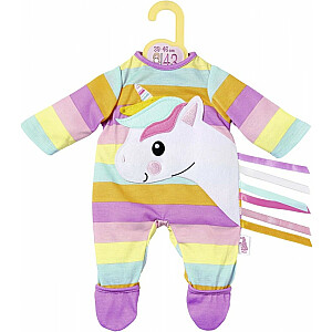 Одежда Разноцветные комбинезоны с единорогами Dolly Fashion для куклы Baby Born