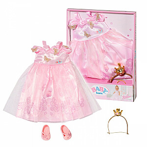 Роскошное платье принцессы для куклы Baby Born 43 см.