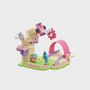 Вафельные мини-кирпичики - Принцесса: Волшебная башня