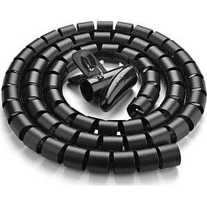 Спиральный кабельный органайзер Ugreen, черный, 1 шт. (UGR450BLK)