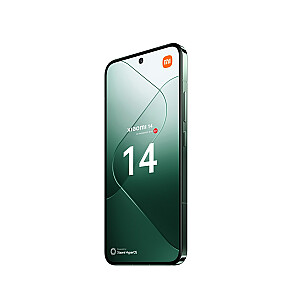 Xiaomi 14 16,1 cm (6,36 collas) ar divām SIM kartēm 5G C tipa USB 12 GB 512 GB 4610 mAh zaļš