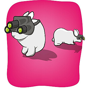 Kāršu spēle "Explosive Kittens", versija 2 spēlētājiem.