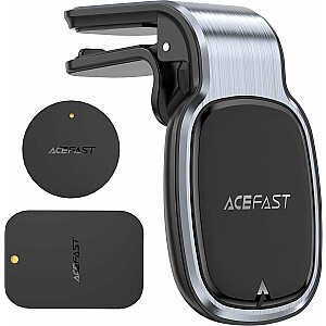 Acefast Магнитный автомобильный держатель телефона Acefast на дефлектор серый (D16 серый)