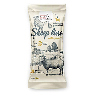 SYTA MICHA Sheep līnija Aitas ar bumbieri - košļājamā gumija suņiem - 12 cm