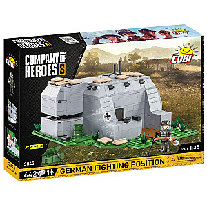 Company of Heroes 3 блокирует немецкую боевую позицию