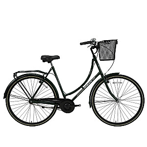 Pilsētas velosipēds Bisan 28 Paradise (PR10010140) melns/pelēks (Rata izmērs: 28 Rāmja izmērs: XL)