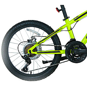 Bērnu velosipēds Bisan 20 KDS2750 MD (PR10010395) dzeltens/melns (Rata izmērs: 20)