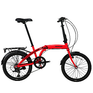 Складной велосипед Bisan 20 Twin S красный (Размер колеса: 20)
