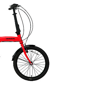 Складной велосипед Bisan 20 Twin S красный (Размер колеса: 20)