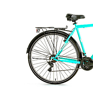 Pilsētas velosipēds Bisan 28 Hardy  Zils/melns (Rata izmērs: 28" Rāmja izmērs: M)