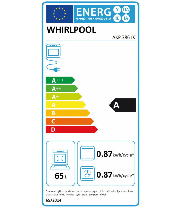 WHIRLPOOL Cepeškrāsns