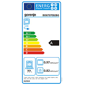 Cepeškrāsns Electrolux EOE5C71Z 72 l 40 W A Melns