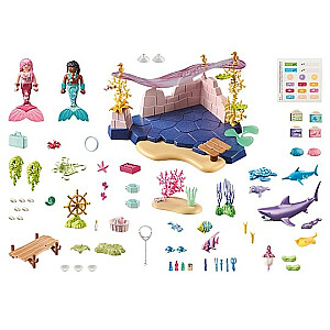 Playmobil Princess Magic 71499 Zemūdens kopšana jūras dzīvniekiem