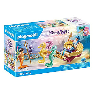 Playmobil Princess Magic 71500 Zemūdens iemītnieki ar jūras zirga pajūgu