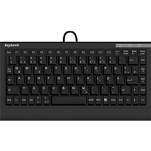 Keysonic ACK-595C+ USB-клавиатура, QWERTZ, немецкий, черный