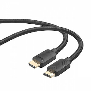 Premium HDMI v 2.1 kabelis, 3 m, 8K, melns, izstrādāts spēlētājiem