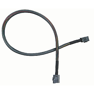 Microchip Technology 2282100-R seriālais SCSI (SAS) kabelis, 1 m, 6 Gbps, melns