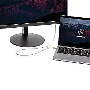 Кабель StarTech.com Thunderbolt 3 — 20 Гбит/с — 2 м — белый — совместимость с Thunderbolt, USB и DisplayPort