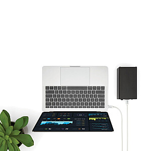 StarTech.com Thunderbolt 3 — 20 Gb/s kabelis — 2 m — balts — saderīgs ar Thunderbolt, USB un DisplayPort