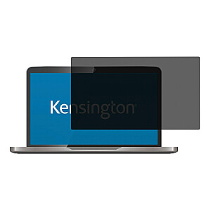 Kensington privātuma ekrāna filtrs 13,3 collu klēpjdatoriem, malu attiecība 16:10, noņemams divvirzienu