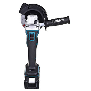 MAKITA DGA504RTJ Угловая шлифовальная машина 125 мм 2x 18 В 5 Ач Черный, Синий