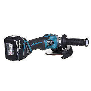 MAKITA DGA504RTJ Угловая шлифовальная машина 125 мм 2x 18 В 5 Ач Черный, Синий