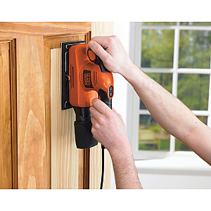 Портативная шлифовальная машина Black & Decker KA320EKA-QS, 7000 об/мин, 240 Вт