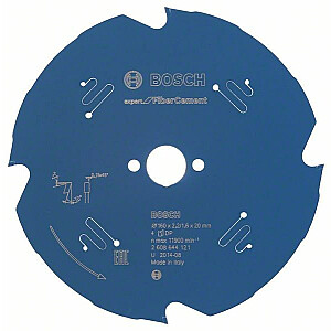 Bosch 2 608 644 121 полотно для циркулярной пилы 16 см 1 шт.