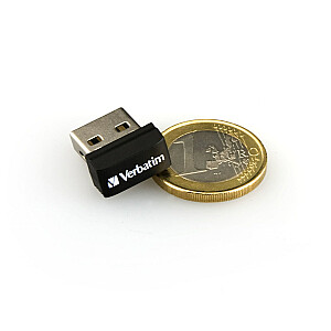 Verbatim Store 'n' Stay NANO — USB zibatmiņas disks 16 GB — melns