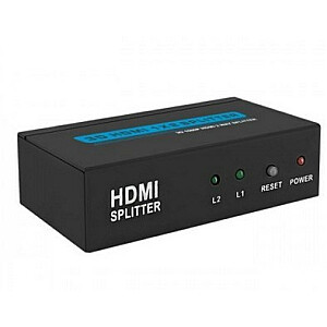 Видеоразветвитель Qoltec 50536 HDMI 2x HDMI