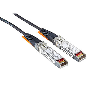 Cisco 10G tiešā savienojuma Twinax SFP+ kabelis, pasīvs, 30AWG kabeļa komplekts, 3m, oranžs, 5 gadu standarta garantija (SFP-H10GB-CU3M=)