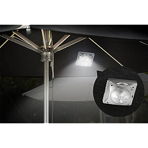 4LED Лампа Maclean, солнечная, зонтичное освещение, MCE124