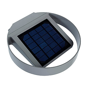 GreenBlue GB130 LED 3W apaļais sienas lukturis ar saules enerģiju