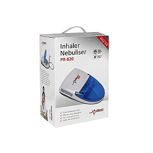 Nebulizators-inhalators Promedix, komplekts, maskas, filtri, PR-820