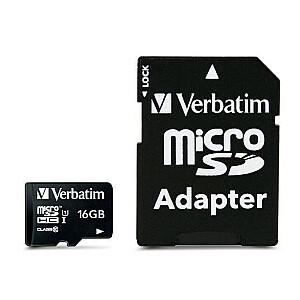 Verbatim 16 ГБ Micro SDHC