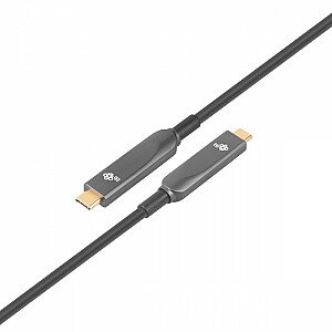 USB CC optiskais video kabelis 5 m 4K