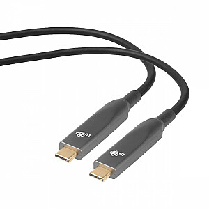 USB CC optiskais video kabelis 5 m 4K