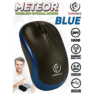 Беспроводная мышь METEOR Blue