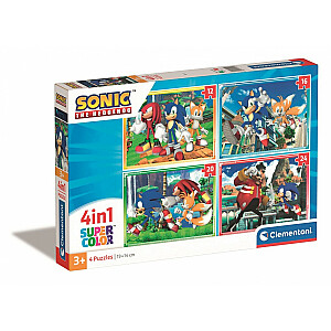 Puzle 4w1 Super Color Sonic