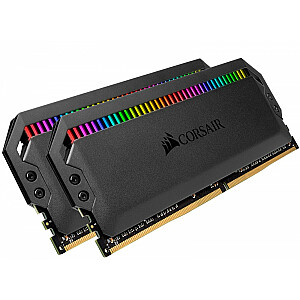 Atmiņa DDR4 Dominator Platinum RGB 32 GB/3200 (2*16 GB) CL16 melna