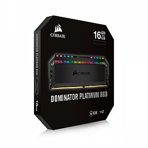 Atmiņa DDR4 Dominator Platinum RGB 32 GB/3200 (2*16 GB) CL16 melna